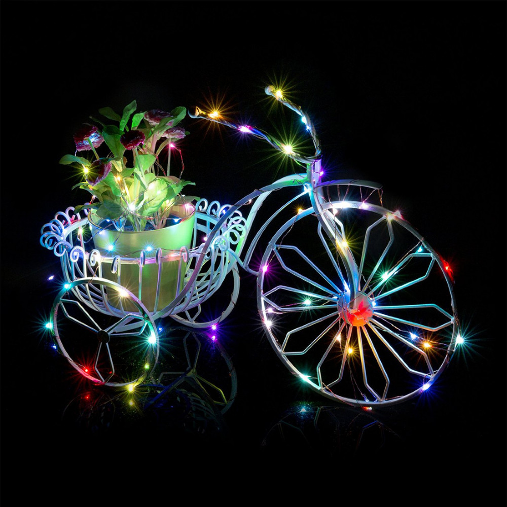 2M 20 led battery led string light 3pcs AA Battery Operated Fairy Party Wedding Christmas Flashing LED strip