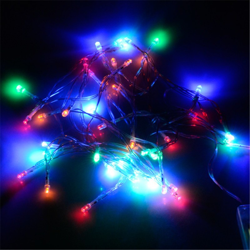 Hot sale Led string 20x2m 20led 3xAA batteries Powered String lights for weddings holiday decraction