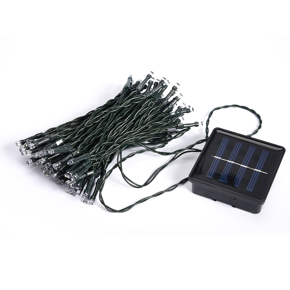 Solar Waterproof Christmas Lights 33ft 10m 50 LED Solar Fairy String Lights For Outdoor Christmas Party Decoration Lamp