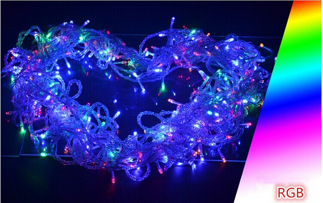 30M 300LED Christmas Fairy String Lights 8 modes adjustable memory controller with male female connect 220V