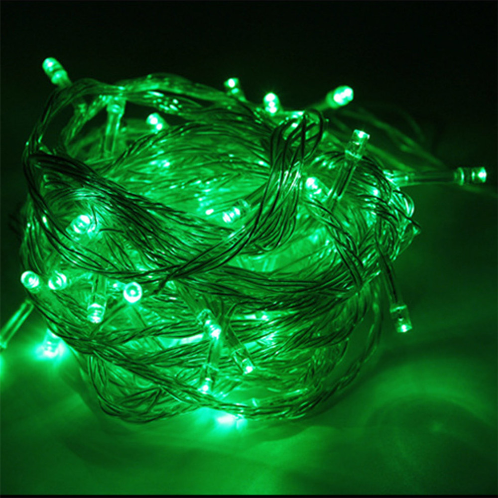 Outdoor Waterproof Led String Light 10M 100led AC110V or AC220V Led Christmas Light With Female Male connector