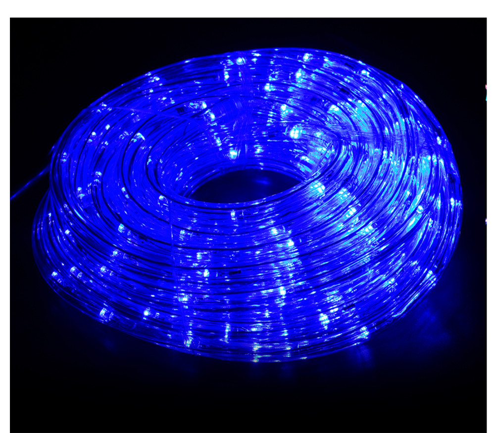 32.8ft LED Flexible Rope Light 220V String Kit for Home Garden Patio Shop Windows Christmas New Year Wedding Party Event