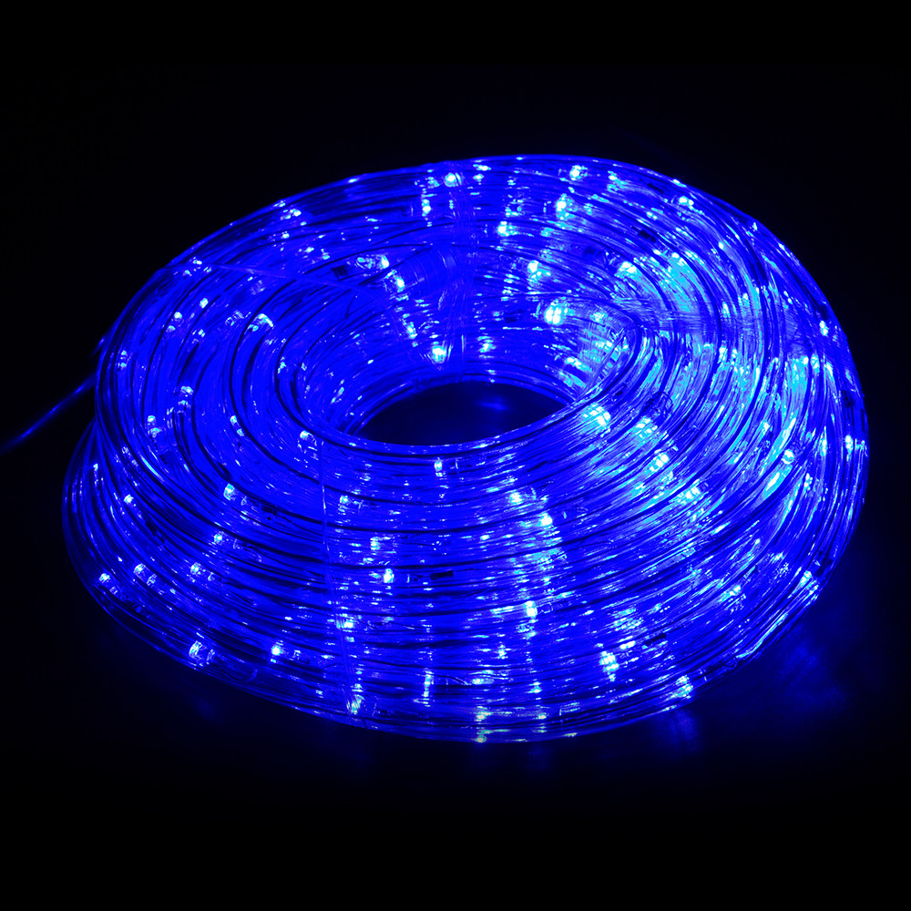 10M led string lights AC220V Blue Rope Lamps for Decorating Stairways Railings Ceilings Desks Windows Boats Clubs Parties
