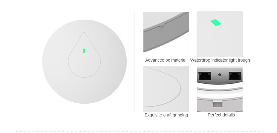 300Mbps Thinnest Water Drop design ATHEROS AR9341 400MHZ high power poe ceiling ap wall mounted ap for hotel enterprise