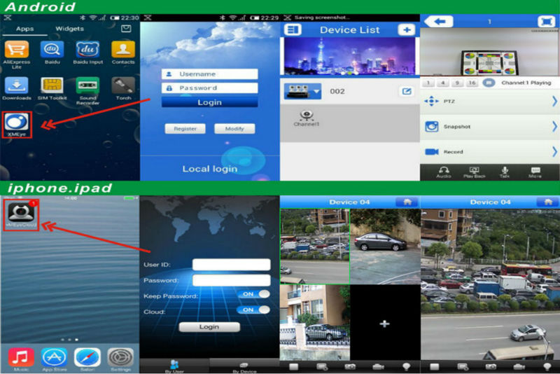 720P IP Camera NX4C1008B