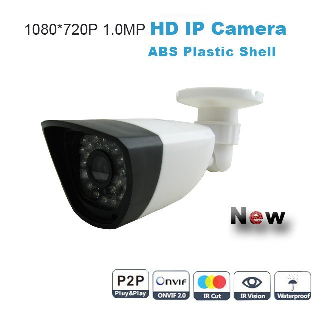 Star 720P 1.0MP Bullet IP Camera Outdoor Security ONVIF Waterproof Night Vision 30 Infrared LED P2P Cloud IR Cut Filter New