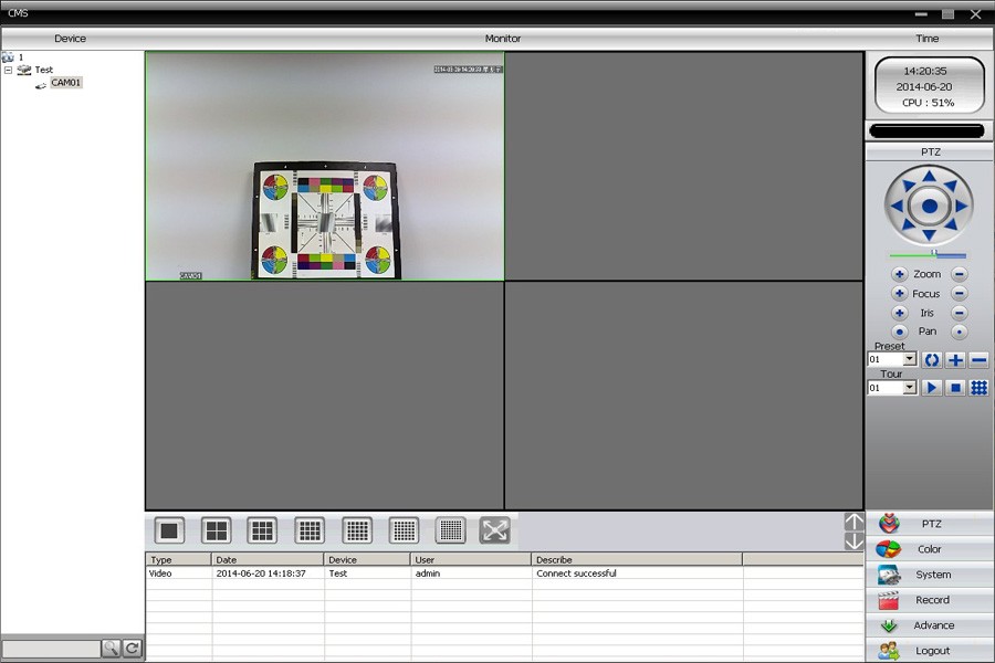 720P IP Camera NX4C1008B