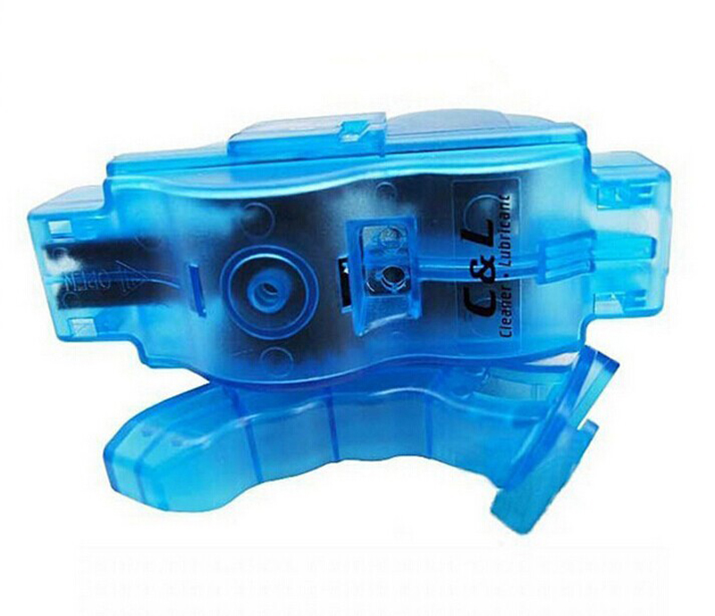 2015 New Cycling Bicycle Bike 3D Chain Cleaner Machine Brushes Scrubber Clean Tool chain cleaner Free Shipping