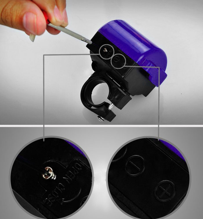 New Electronic Bicycle Bike Cycling Alarm Loud Bell Horn Warning Loud Siren Sound Jecksion