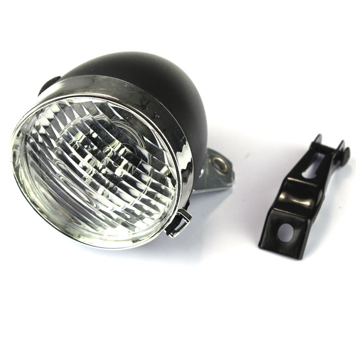 JECKSION New Hot Sale Bicycle Accessories Retro Bicycle Bike Accessory Vintage 3LED Headlight Front Bicycle Light Bracket