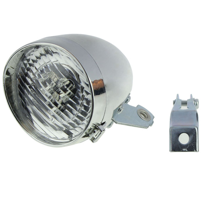 JECKSION New Hot Sale Bicycle Accessories Retro Bicycle Bike Accessory Vintage 3LED Headlight Front Bicycle Light Bracket