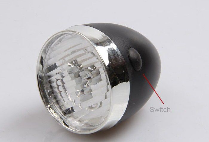 JECKSION New Hot Sale Bicycle Accessories Retro Bicycle Bike Accessory Vintage 3LED Headlight Front Bicycle Light Bracket