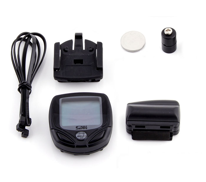 New Waterproof Bicycle Wireless LCD Bike Computer Odometer Speedometer