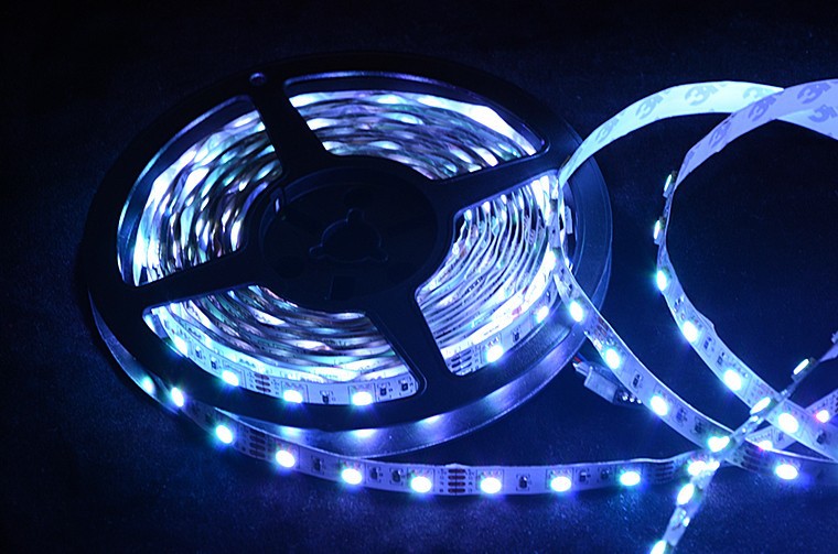 20M 5050 RGB LED Strip Light 600Led 30Leds M Flexible SMD Bar Light+44 Key IR Remote Controller+DC 12V 10A Power Supply LS11