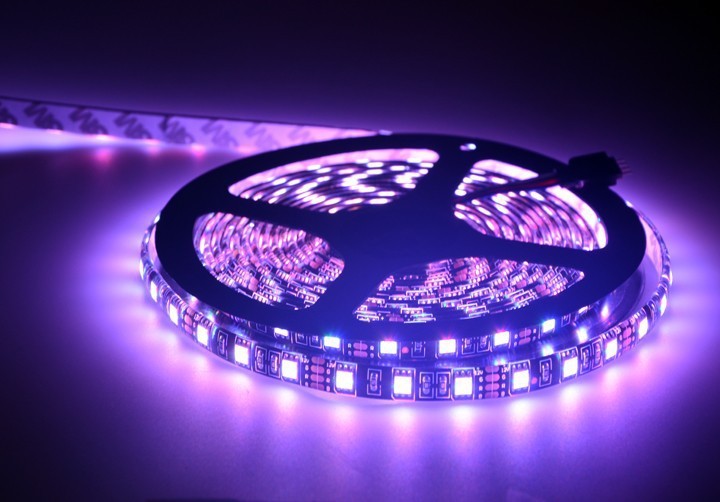 Black PCB 5050 LED Strip RGB White DC 12V Black PCB Board 5M 60led m 300 Leds SMD IP65 Waterproof Flexible Light Strips LS12