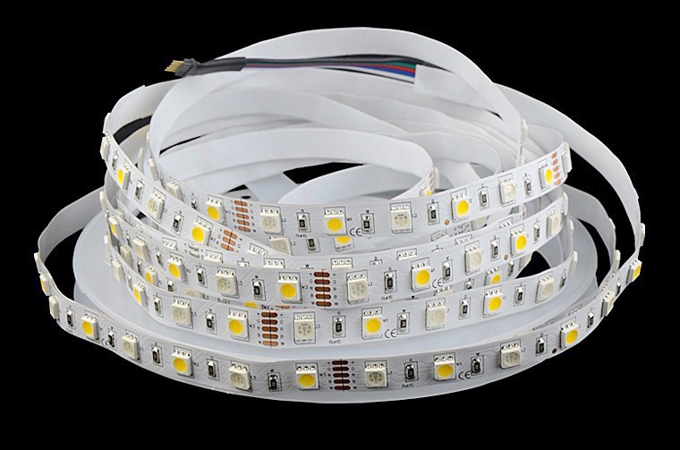 15M 5050 RGBW flexible LED strip light DC12V 60Led M SMD bar light+2.4G Mi light led RGBW controller+15A power supply LS18