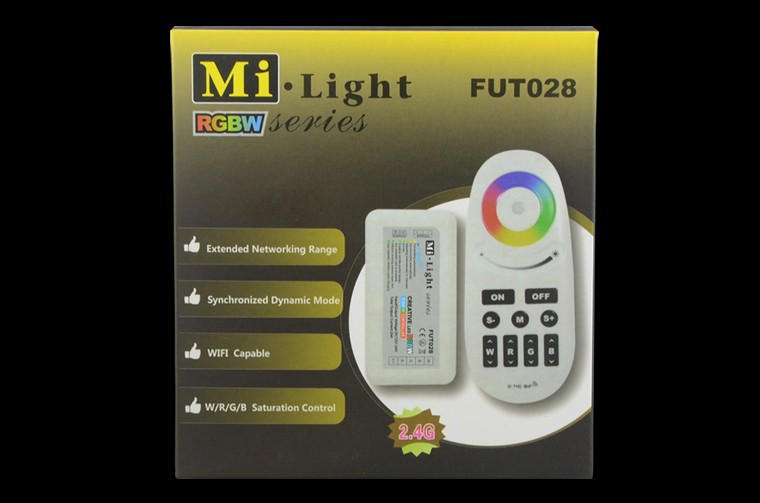 RGBW Controller 2.4G Mi light LED touch Remote control Dimmer 12 24V 24A for SMD 5050 RGBW RGBWW led strip light CR05