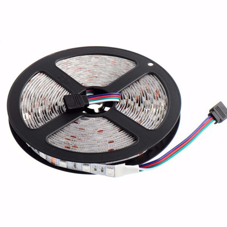 5m rgb 5050 led strip dc12V 30 led m smd non waterproof flexible light RGB white warm white red blue green yellow LS39