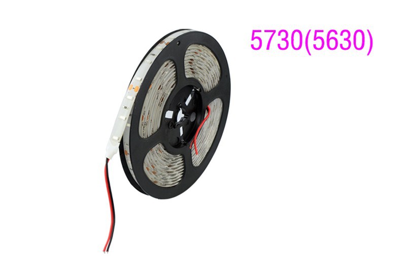 5M 5730(5630) SMD LED Strip DC12V 60Leds m Flexible Light + 5A Transformer Power Driver White Warm white Red Green Blue LS53