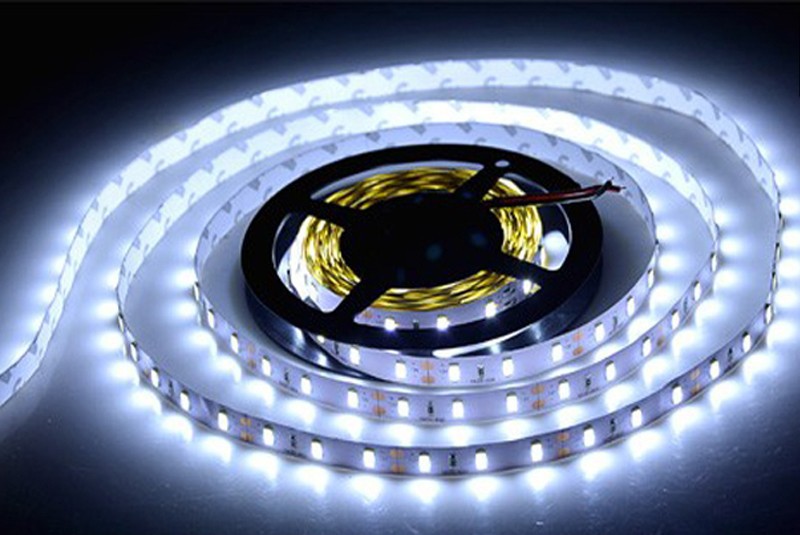 5M 5730(5630) SMD LED Strip DC12V 60Leds m Flexible Light + 5A Transformer Power Driver White Warm white Red Green Blue LS53