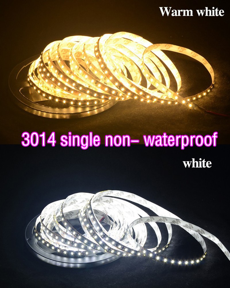 10M LED Strip 5050 30Leds m 3528 3014 60Leds m DC12V Waterproof SMD Strips Light +5A Transformer White Warm white Red Green LS31