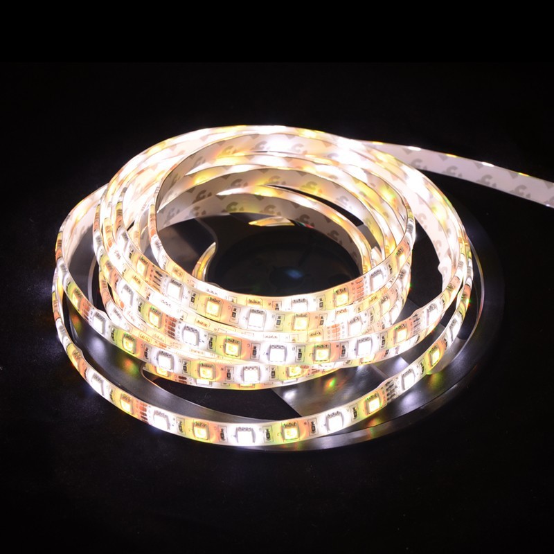 10M 5050 RGBW RGBWW LED Strip Light IP65 Waterproof 5M roll 60Leds m Flexible Light + 2.4G controller +10A Transformer LS56