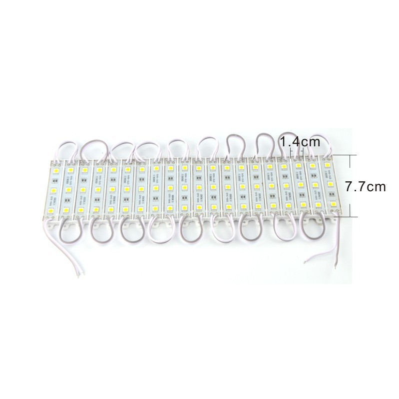 20pcs lot SMD 5050 LED Module IP65 waterproof DC12V LED Leds lamps Light RGB Red Green Blue Yellow White Warm White LS57