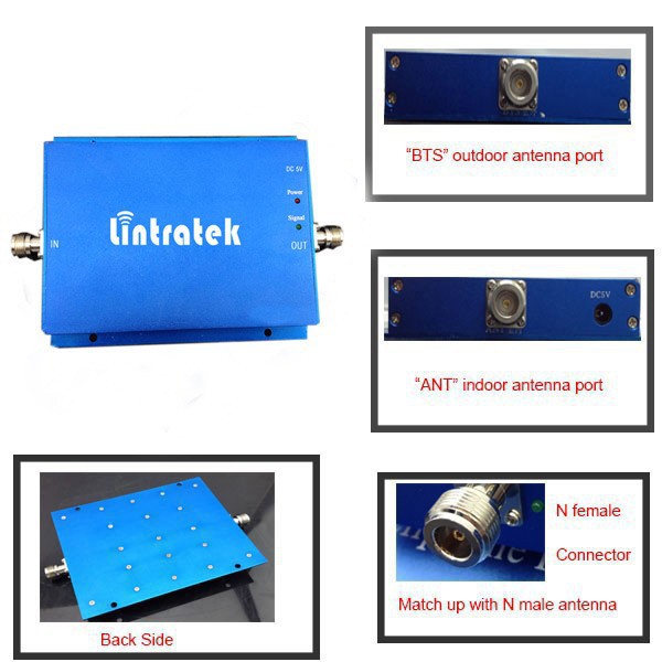 Cellular Signal Booster GSM 850mhz 1900mhz UMTS Dual Band Repeater for Family Use 850 1900 Mobile Phone Signal Repeater