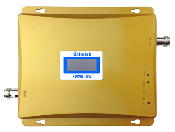 Newest 3G Repeater Dual Band Cell Phone Booster GSM 900+WCDMA 2100 3G Repeater Mobile Phone Signal Amplifier