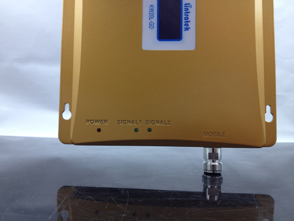 Newest 3G Repeater Dual Band Cell Phone Booster GSM 900+WCDMA 2100 3G Repeater Mobile Phone Signal Amplifier