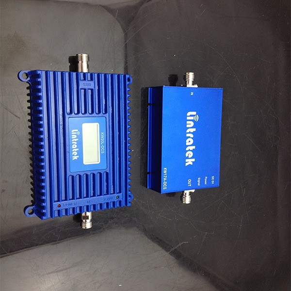 GSM Signal Booster DCS 1800mhz Mobile Signal Repeater 70db High Gain 1800 Cell Phone 20dbm Output Power With LCD Display