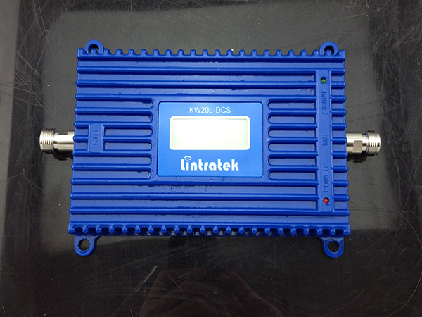 Lintratek DCS 1800MHz Mobile Signal Repeater 70 db High Gain Cell Phone Signal Booster 20 dbm Output Power With LCD ALC A Set