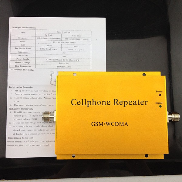 Lintratek Repeater GSM 3G Dual Band Mobile Phone Signal Booster 2G 3G Repeater GSM Repeater Cell Phone Signal Amplifier China