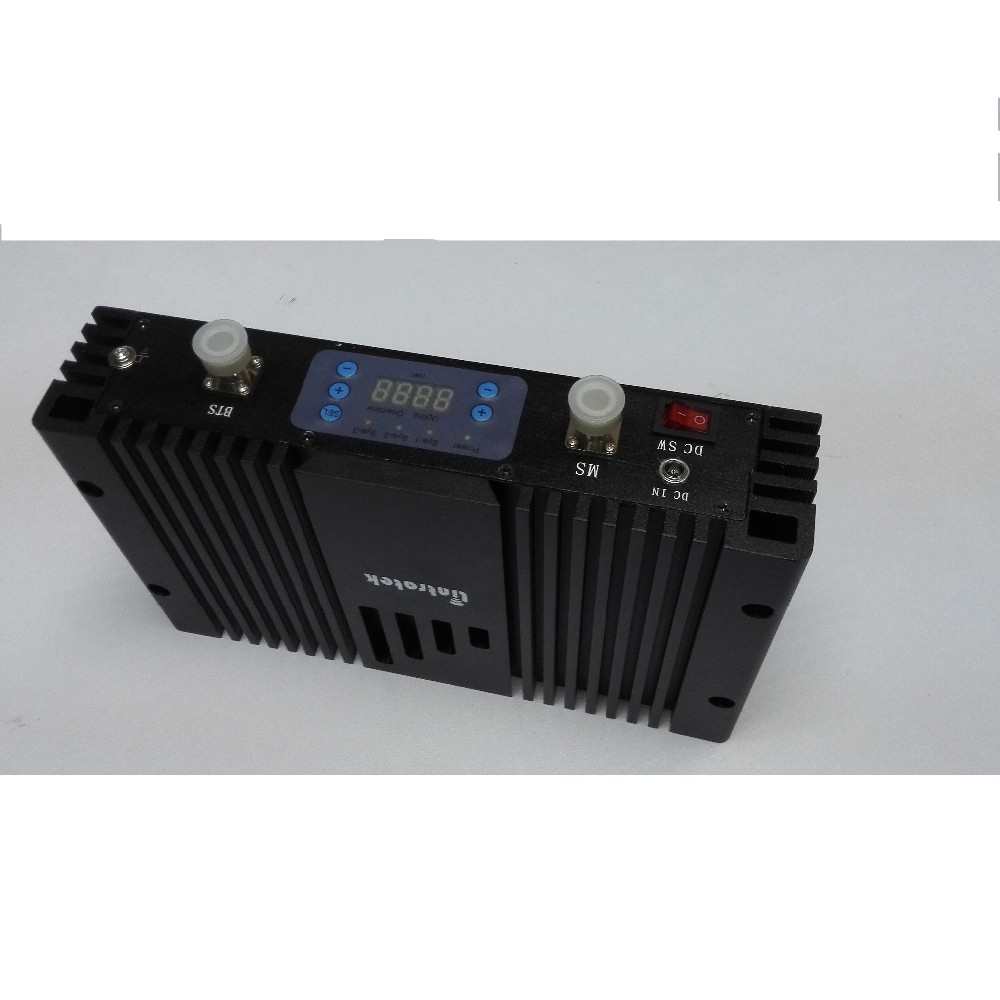 3G Amplifier 2100Mhz Repeater WCDMA Amplificador 80db Repetidor De Sinal Celular UMTS Signal Booster Cell Phone With LCD Display