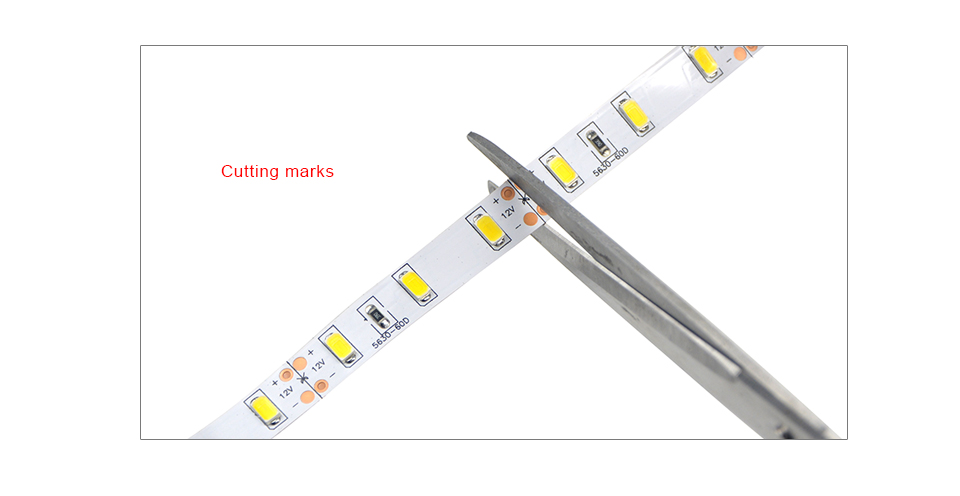 5m 5630 SMD LED strip light DC12V warm white blue red Blue LED rope ribbon lamp decor lamp brighter than 5050 SMD tape