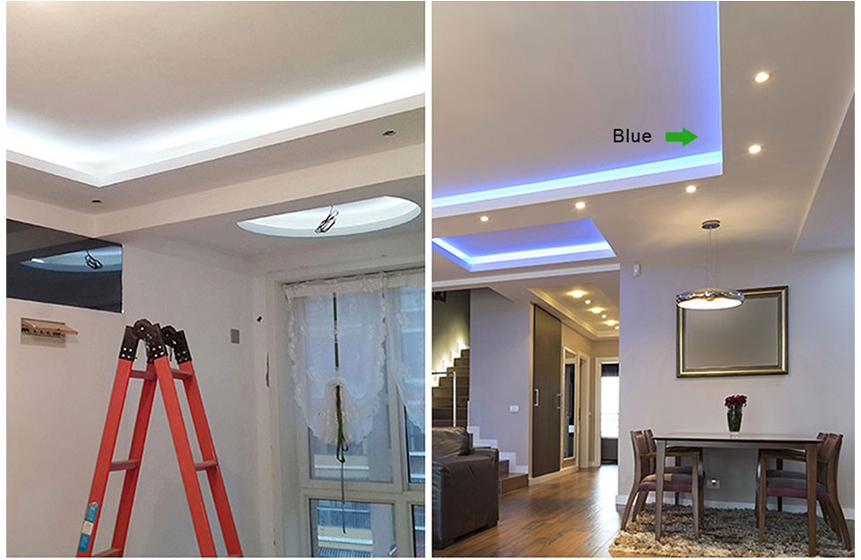 Christmas Holiday Wedding Party Decoration Festi LED Silicone Tube Strip light 5050 SMD EU Power Plug String Lights Lamps
