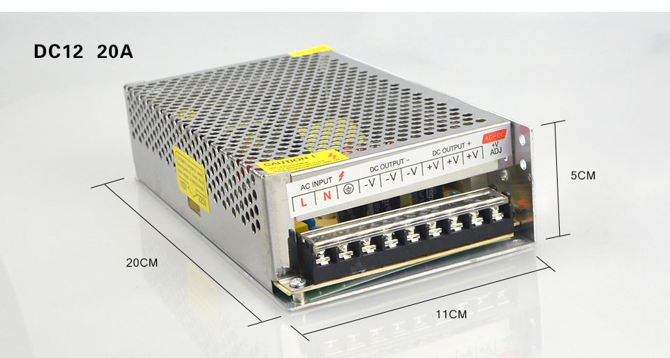 LED Strip lighting Transformers AC 110V 220V to DC 12V 1A 2A 3A 5A 8A 10A 15A 20A 30A Switch Power Supply LED Driver Adapter