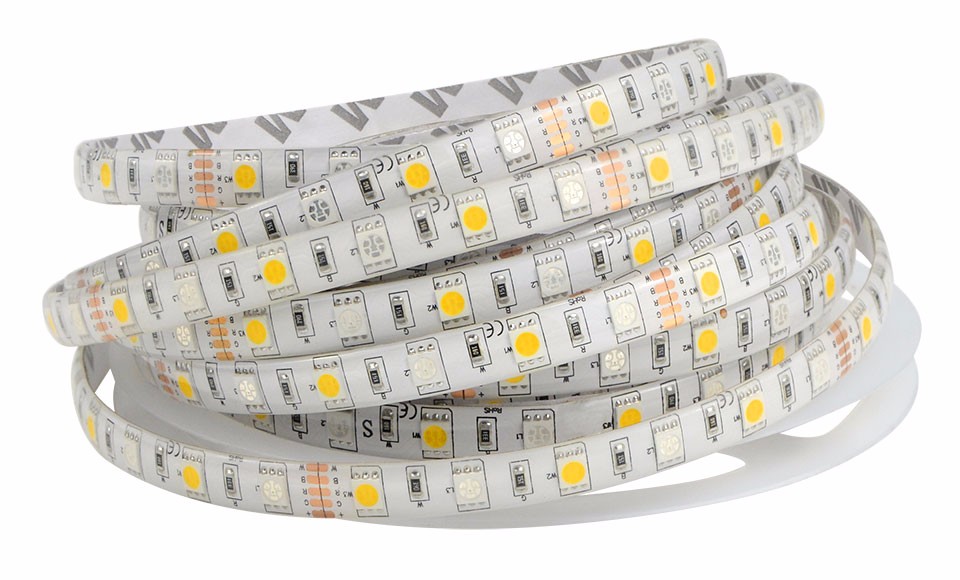 5M RGBW RGBWW 5050 LED strip Light IP20 IP65 DC12V SMD 60Leds M LED Flexible Bar Light strip RGB White Warm White light