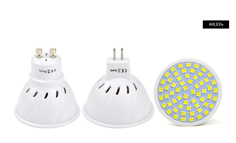 10Pcs GU10 MR16 220V LED light 3W 4W 5W 7W LED bulb spotlight LED Lamp Downlight Table Lamp ceiling Bombillas Lamparas