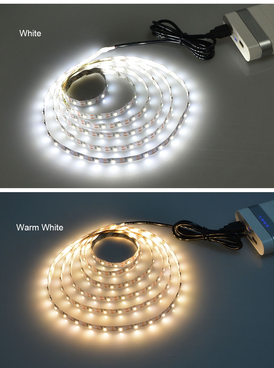 3528 SMD 5050 SMD LED Night light IP20 IP65 USB LED Strip Light DC 5V 1M 2M 3M 4M 5M RGB Lamp For TV Background home light