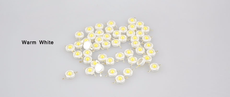 10pcs CREE Real enough 1W High Power LED lamp Beads LED Integrated chip Bulb Chip SMD for 3 18W Spot light Downlight Bulb