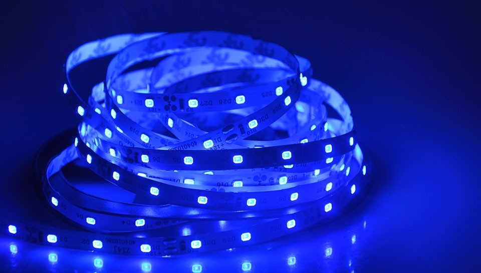 3528 2835 SMD 5M 300 LED Strip RGB Decorative light tape String 60LEDs M DC12V LED Ribbon For Pathway Kitchen Night lighting