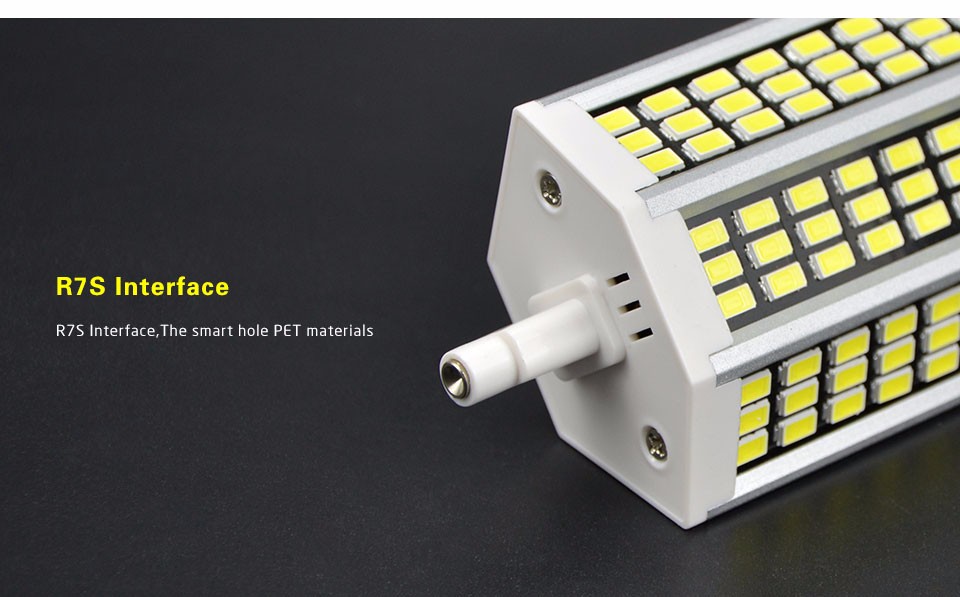 220V R7S LED flood Light 5W 10W 13W 20W SMD 5736 78mm 118mm 135mm 189mm LED Spotlight lamp Bulb For square outdoor Floodlight