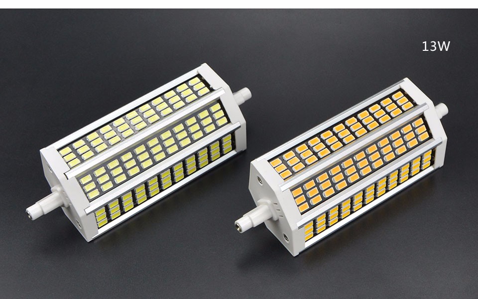 220V R7S LED flood Light 5W 10W 13W 20W SMD 5736 78mm 118mm 135mm 189mm LED Spotlight lamp Bulb For square outdoor Floodlight