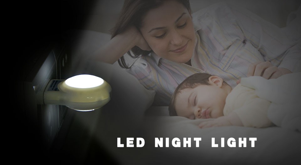 1Pcs Lovely 4 Colors LED lamp AC110V 240V Auto Sensor Smart lighting Control Night lights For Baby Bedroon Bulb Gift EU Plug