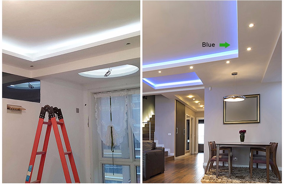 IP67 Waterproof 60led m 220V SMD 5050 Led Strip Light Underwater Light Tape EU Power plug for Swimming Pool Fish Tank Bathroom