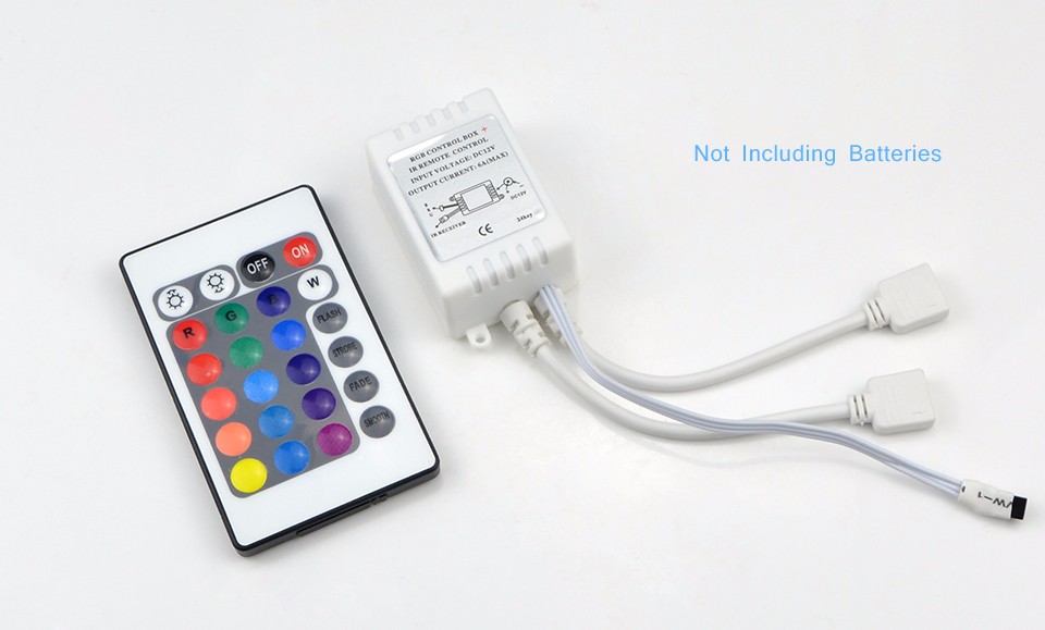 NEW arrival 10M 5M RGB LED Strip 2835 3528 Non waterproof LED light Tape Ribbon 60LEDs m 44 keys IR Remote Controller