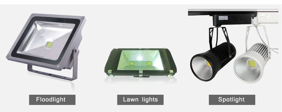 1Pcs Newest COB Flood lamp 20W 30W 50W 70W LED Integrated Flip Chip lamp For outdoor Flood light Spotlight Bulb