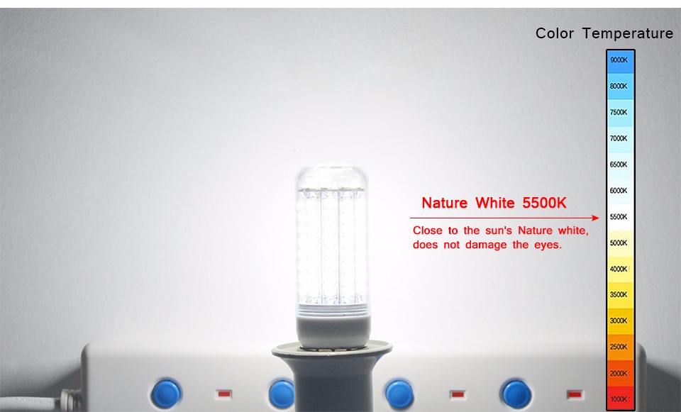 2835 SMD A Long life LED corn light 30 36 48 56 69 89 102LED E14 E27 220V night light Replace lamp Bulb CFL 7W 12W 15W 20W 25W