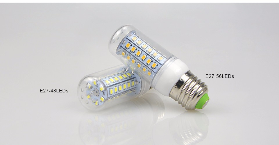 220V E27 E14 2835 SMD 30 48 56 69 89 102 126 LED Corn Bulb price more lower than 5730 smd Replace light CFL 7W 9W 12W 15W lamp